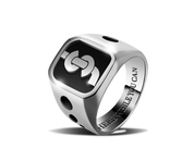 SJ Drip Bague - Argent