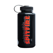Bouteille d'eau Demonseed Script - Noir opaque/Multicolore