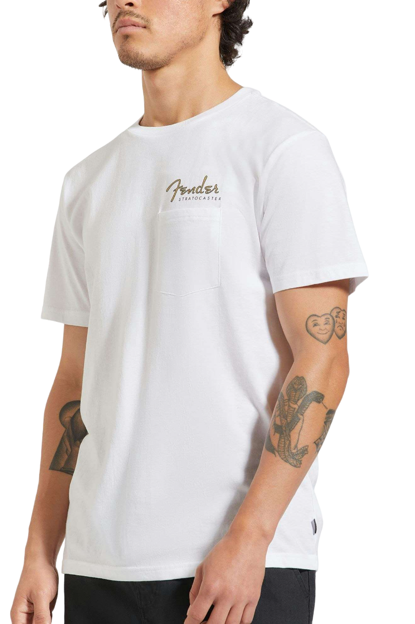 Fender Volume S/S Pocket T-Shirt - White