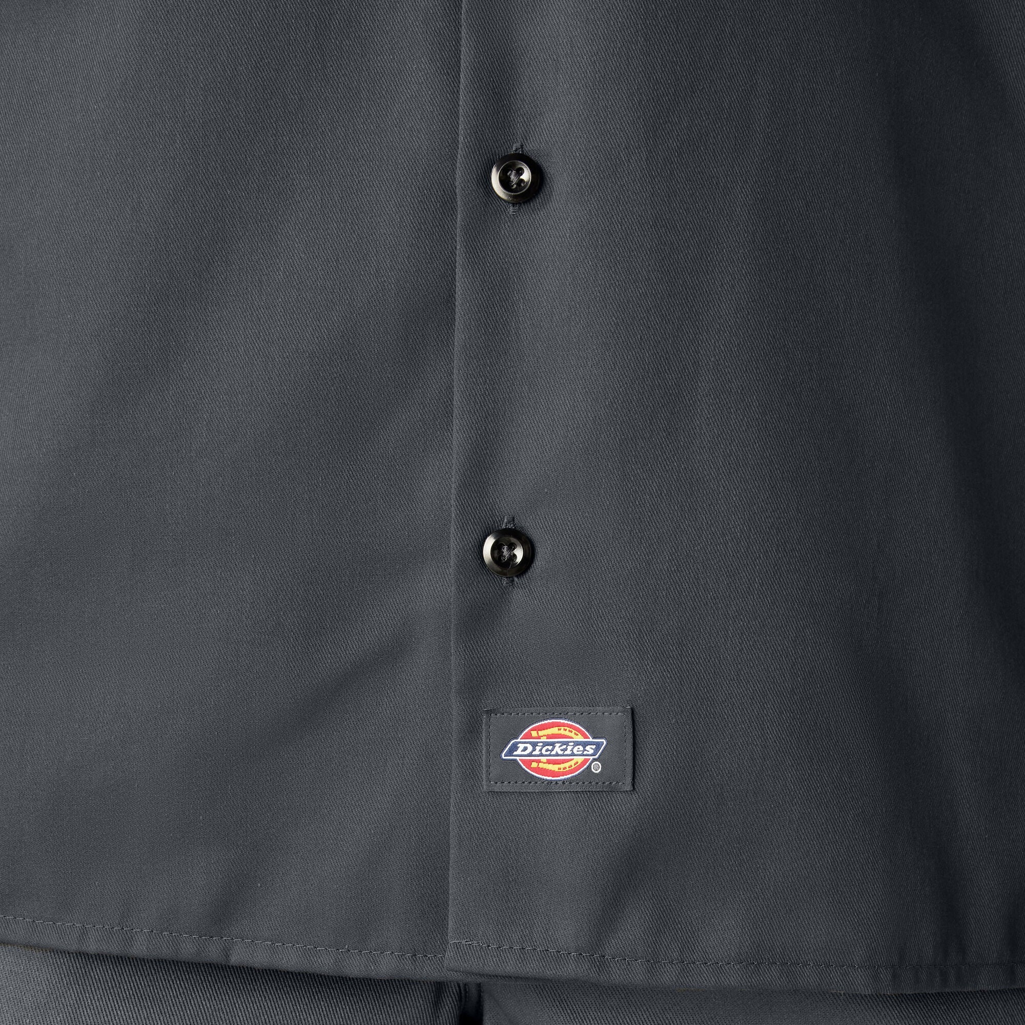 Short Sleeve Work Shirt - Charcoal Gray (CH)