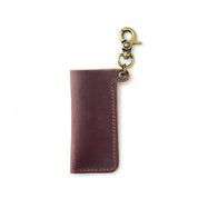Stamp Logo Leather Embossed Lighter Case Keychain