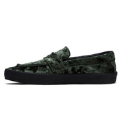 Skate Loafer Velvet - Oil Green