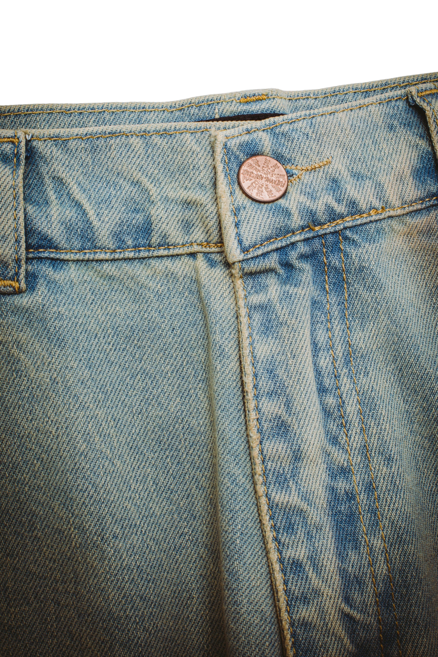 Fecke Washed Jean 2025 - Délavé Indigo
