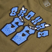 Bulleyes Tee - Military Green