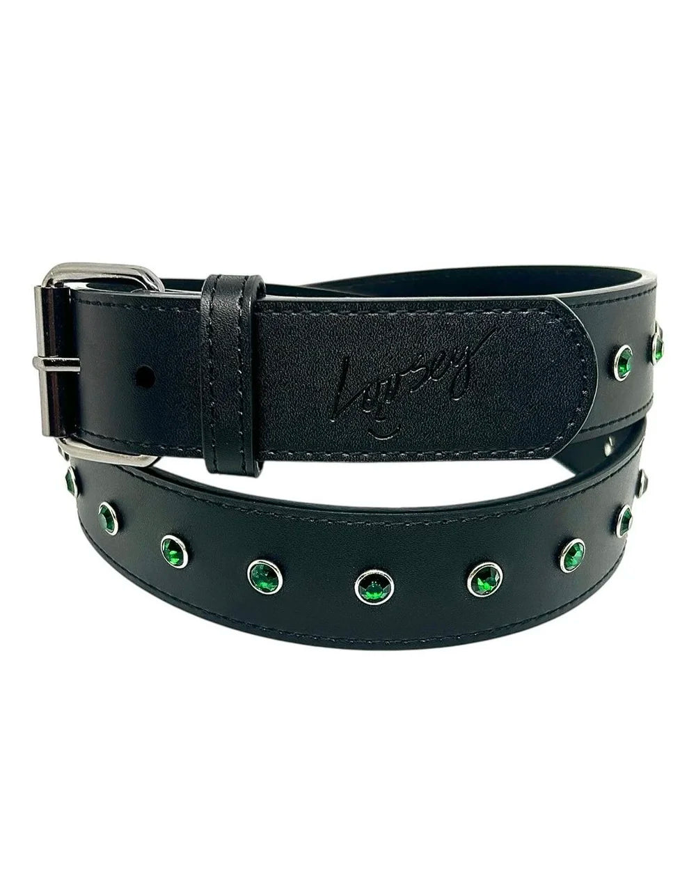 Ceinture Noire à Strass