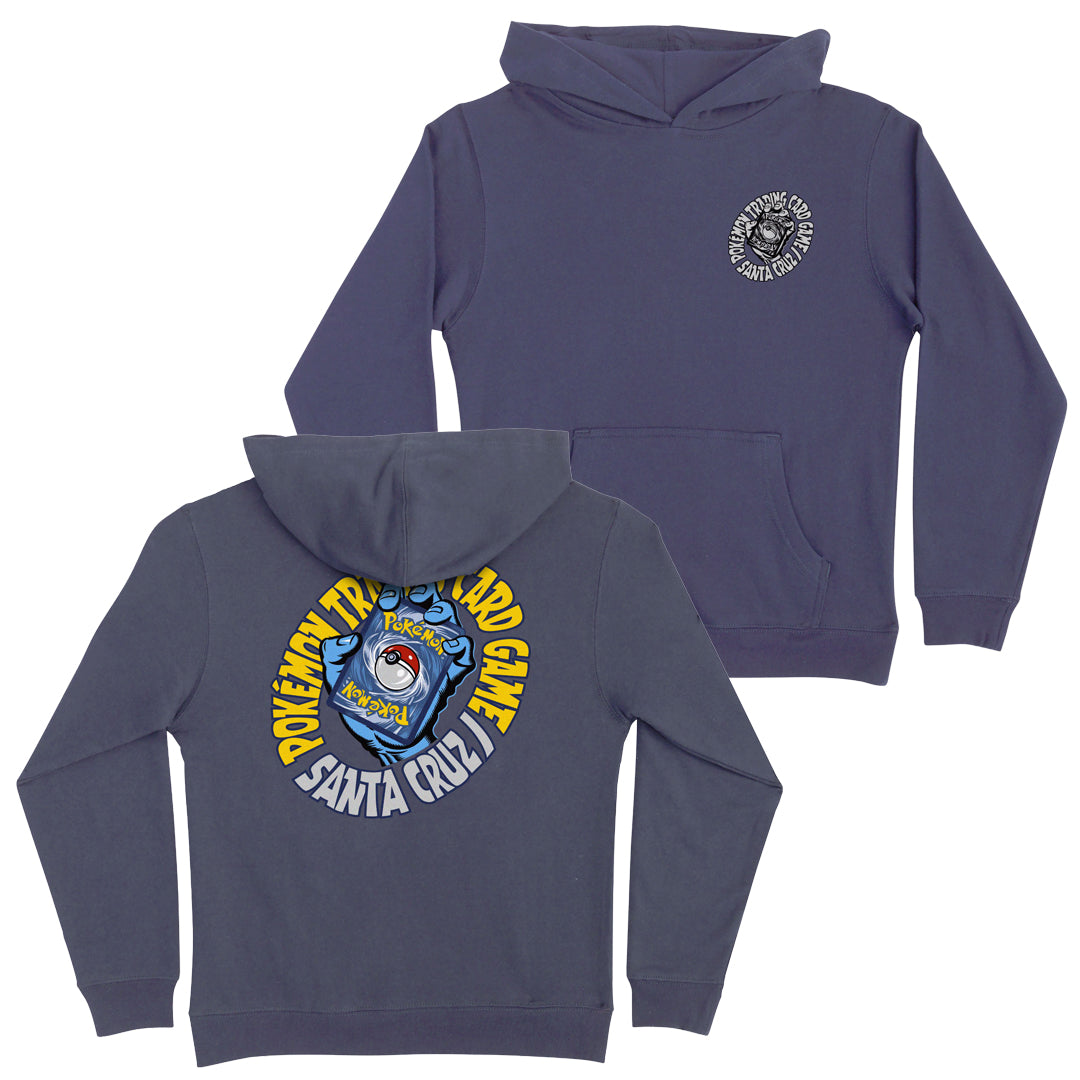 Hoodie Junior Pokemon TCG Hand - Bleu Tempête