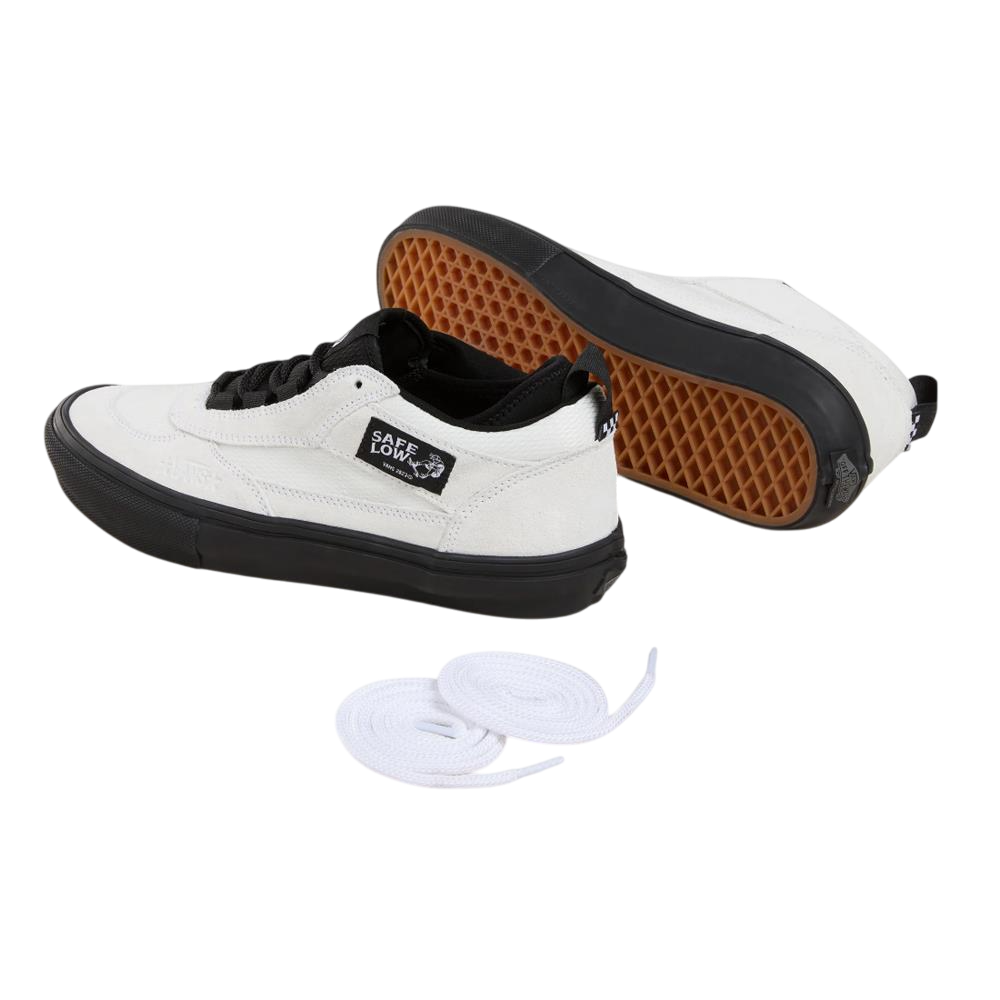 Skate Safe Low Atiba - Blanc os/Noir
