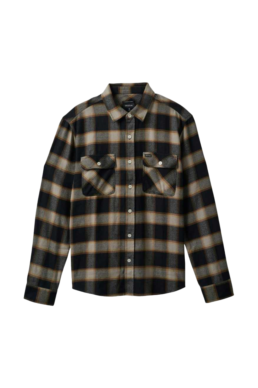 20th Anniversary Bowery L/S Flannel -  Black/Cream