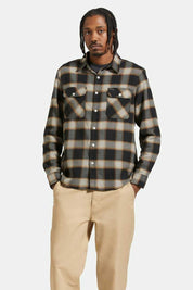 20th Anniversary Bowery L/S Flannel -  Black/Cream