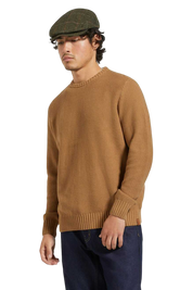 Pull en maille gaufrée Jacques - Oeil de tigre