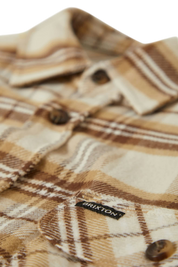 Bowery Flanelle - Blanc Crème/Sable/Brun Pignon