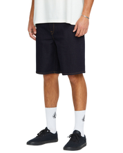Billow Loose Fit Denim Shorts - Rinse