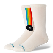 "Polaroid" Aperture Crew Socks - White