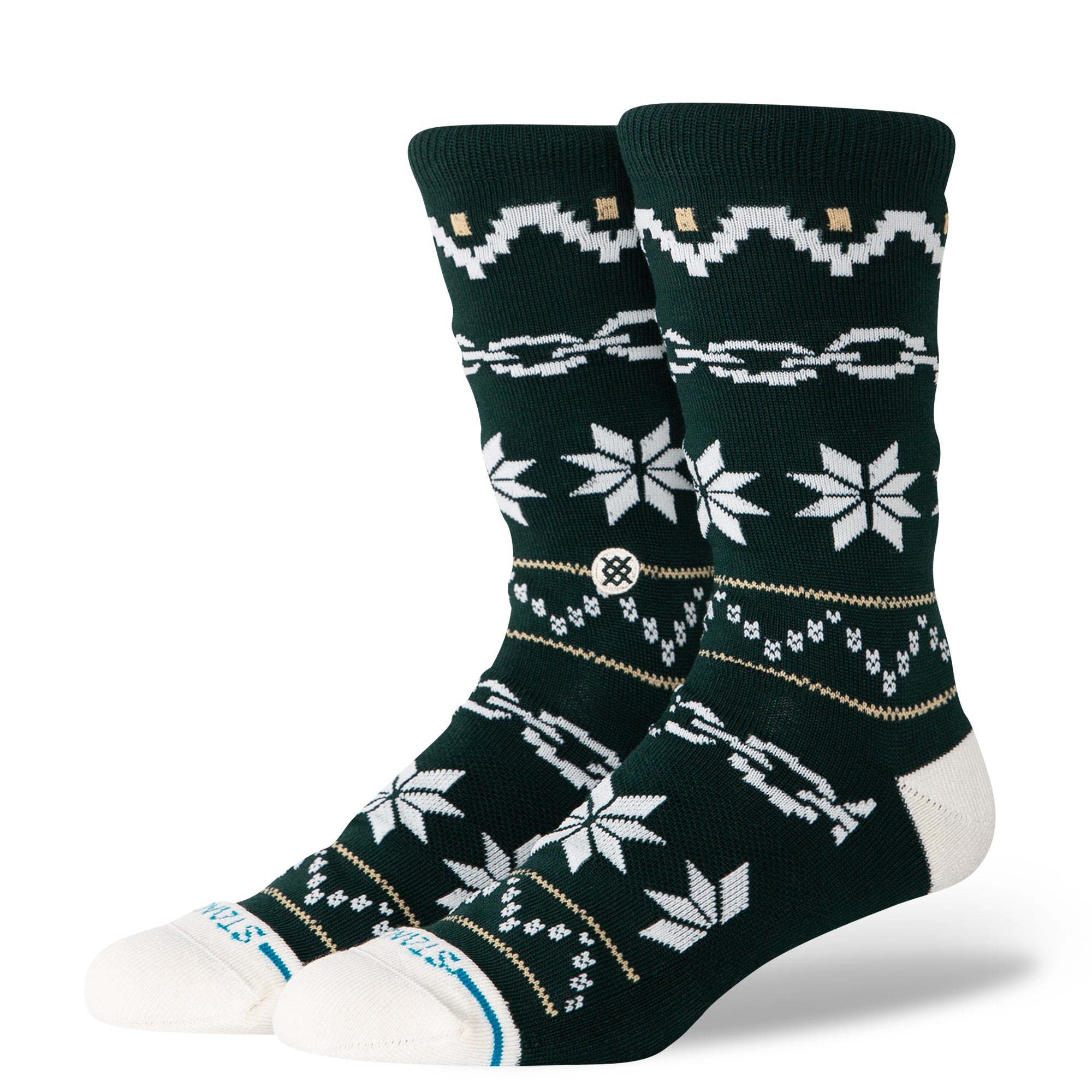 Break The Season Crew Socks - Pine