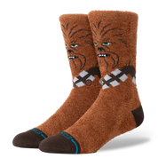 "Star Wars" Chewie Crew Socks - Brown