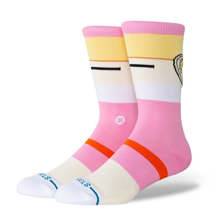 "Hey Arnold!" Helga Crew Socks - Pink