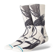 Art Studio Crew Socks - White