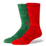 "Home Alone" Home Alone Crew Socks - Multi