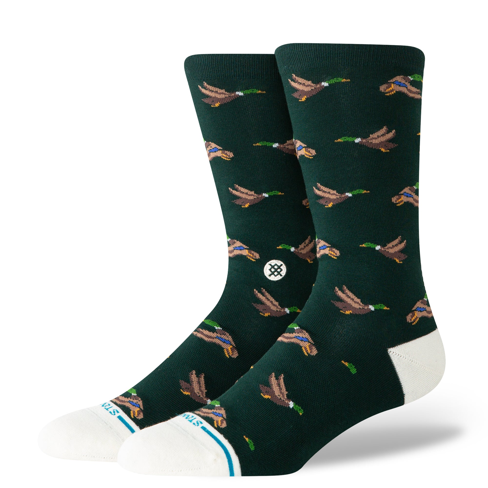 Huntin Crew Socks - Pine