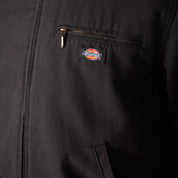 Blanket Lined Duck Canvas Jacket 758 - Black (BLK)