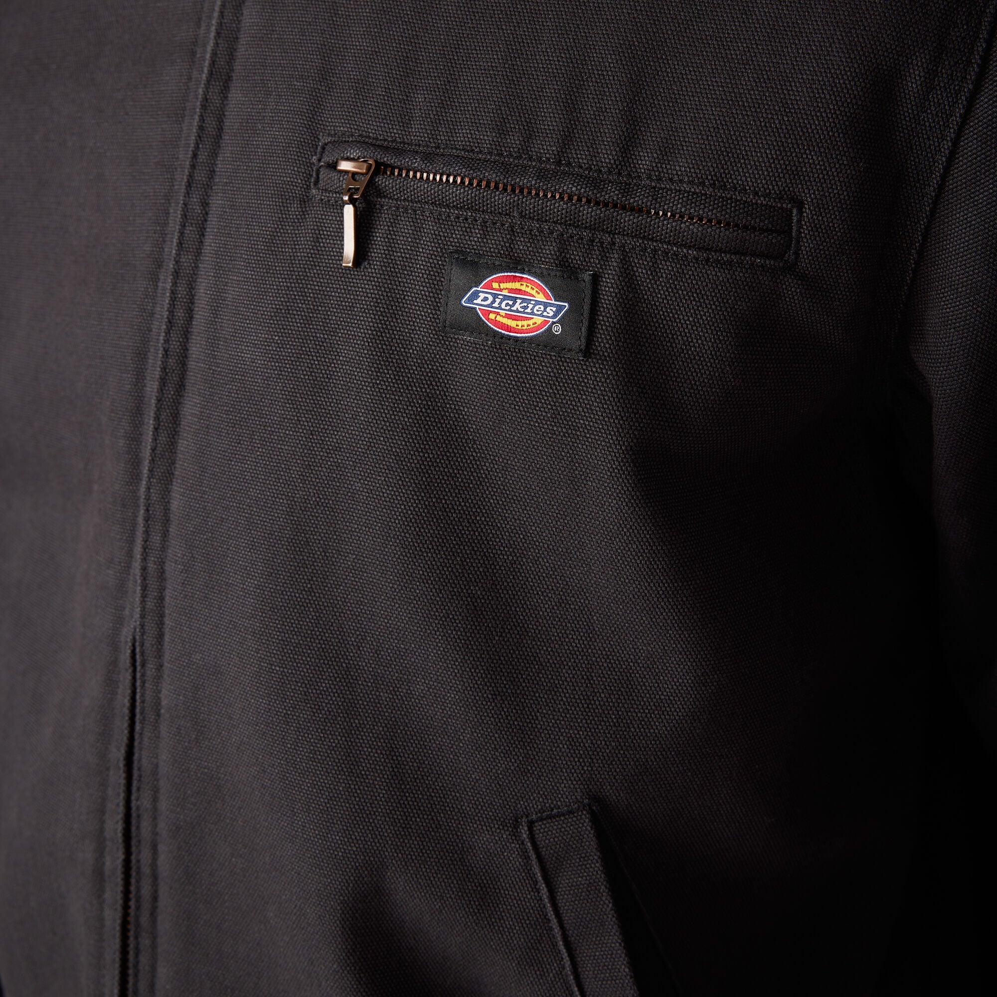 Blanket Lined Duck Canvas Jacket 758 - Black (BLK)