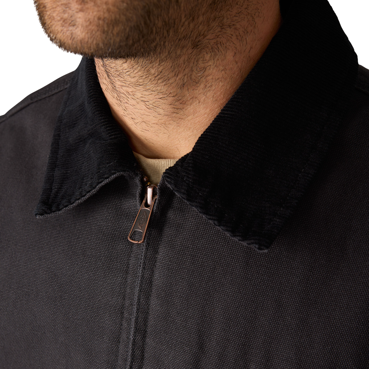 Blanket Lined Duck Canvas Jacket 758 - Black (BLK)