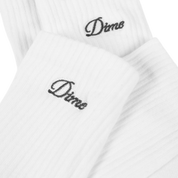 Lot de 2 Chaussettes Crew - Blanc