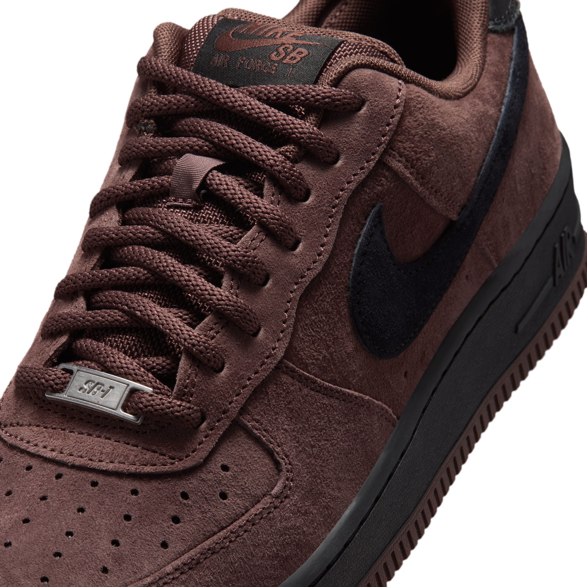 SB Air Force 1 - Light Chocolate/Black-Light Chocolate