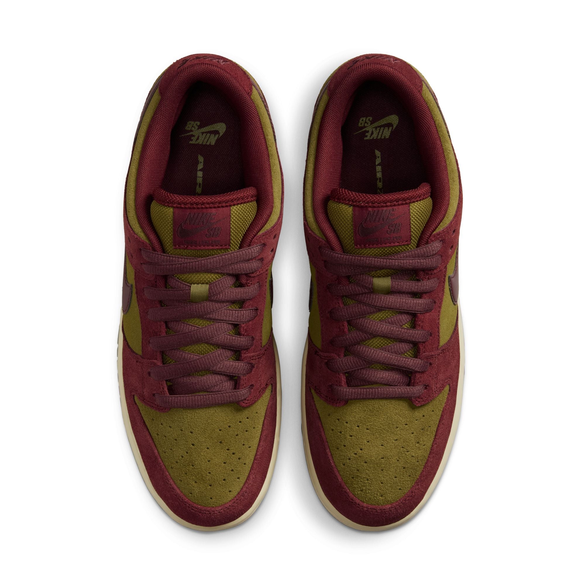 Dunk Low Pro - Rouge Foncé Équipe/Bordeaux Intense/Olive Flak