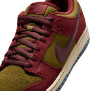 Dunk Low Pro - Rouge Foncé Équipe/Bordeaux Intense/Olive Flak