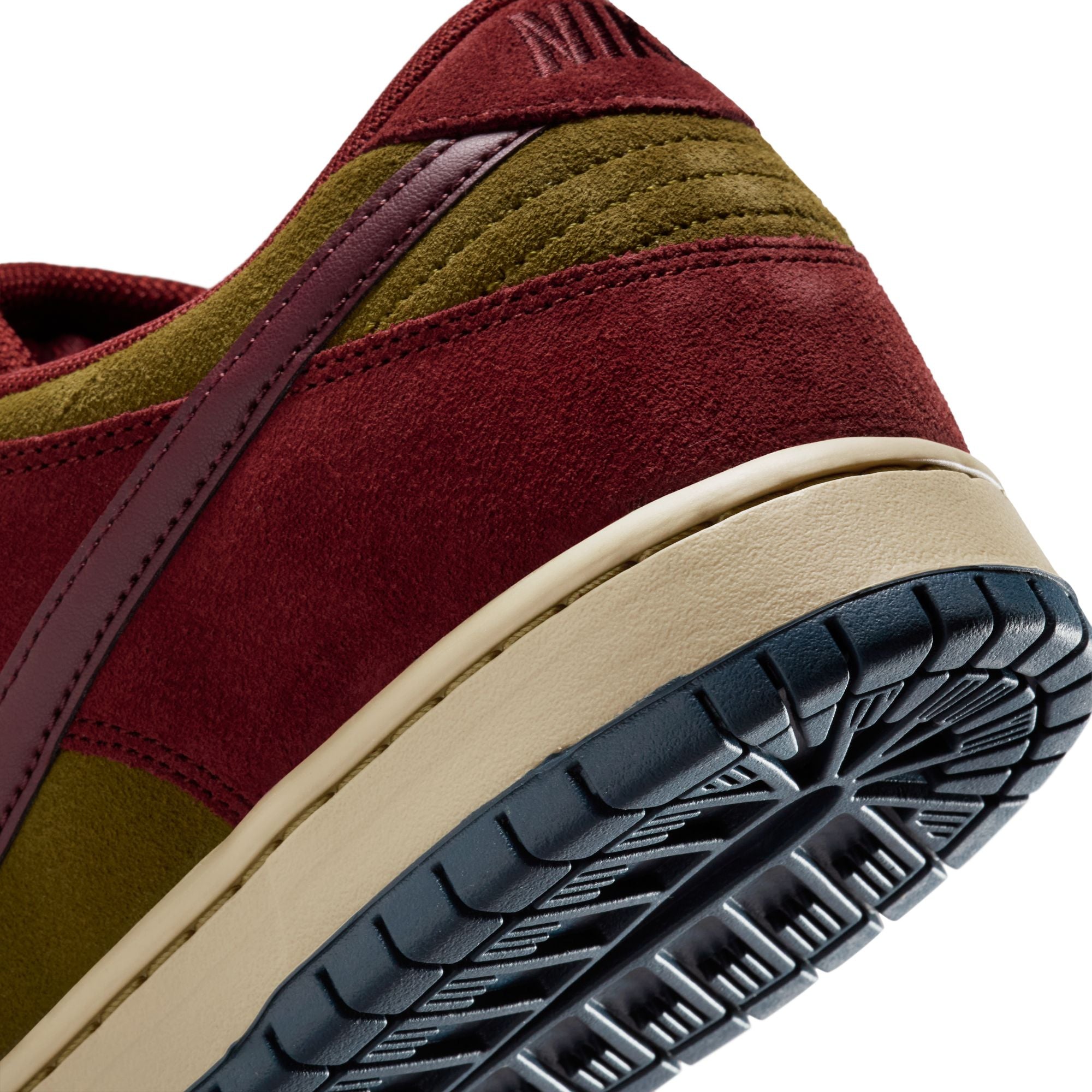 Dunk Low Pro - Rouge Foncé Équipe/Bordeaux Intense/Olive Flak