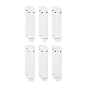 Everyday Elevated Crew Socks (6 Pairs) - White/Black