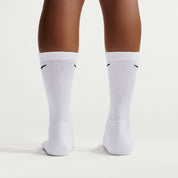 Everyday Elevated Crew Socks (6 Pairs) - White/Black
