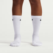 Everyday Elevated Crew Socks (6 Pairs) - White/Black