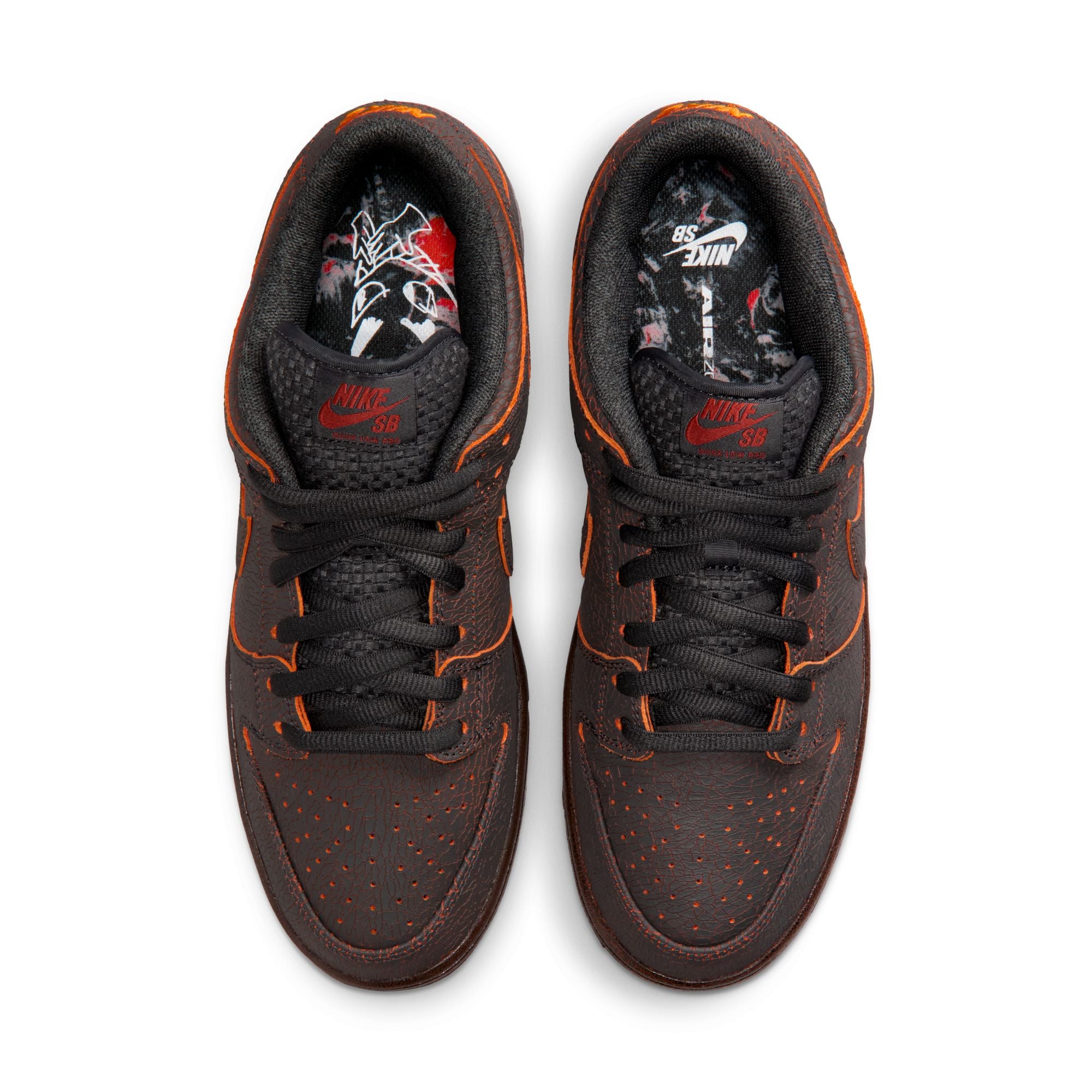 Dunk Low Pro Premium "Krampus" - Dark Smoke Grey/Campfire Orange-Black