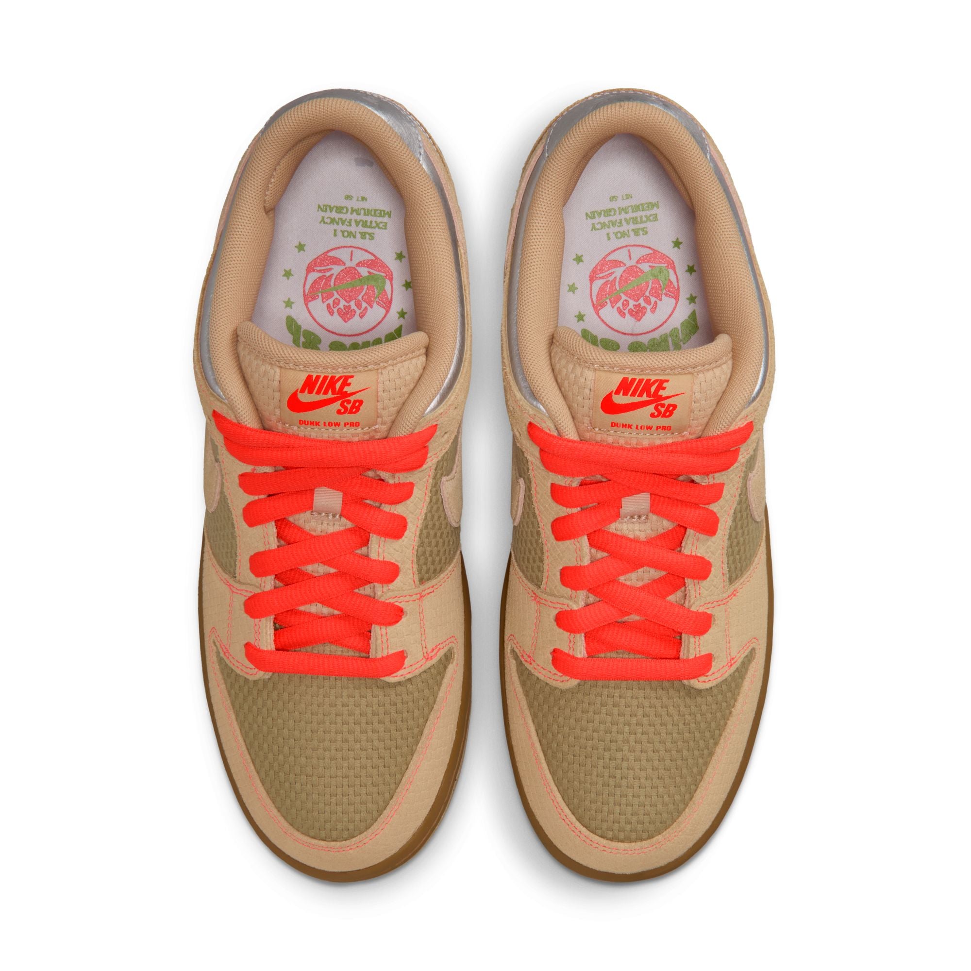 Dunk Low Pro 'Som Tum' - Toile/Vachetta Tan - Beige Parachute