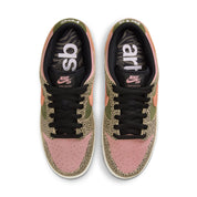 Dunk Low Pro - Arts-Rec Skateshop - Kaki/Marron Ambré-Vert Terne-Rose Rouille