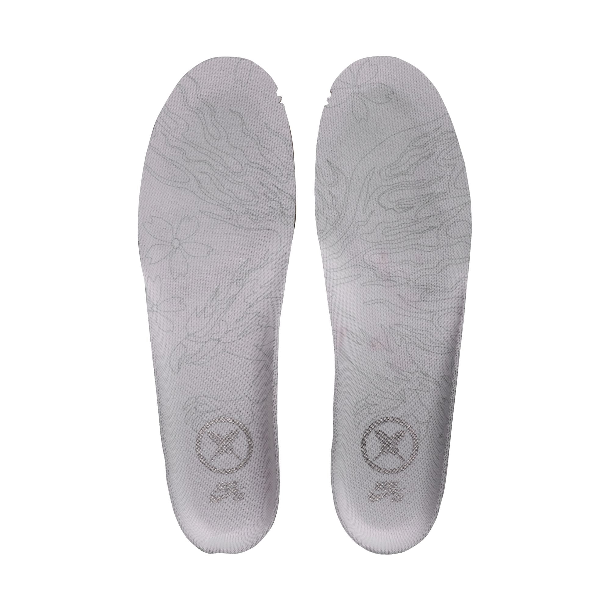 Air Force 1 x Yuto - "Os Clair et Gris Fer" Blanc/Gris Fer/Blanc/Lait de Coco
