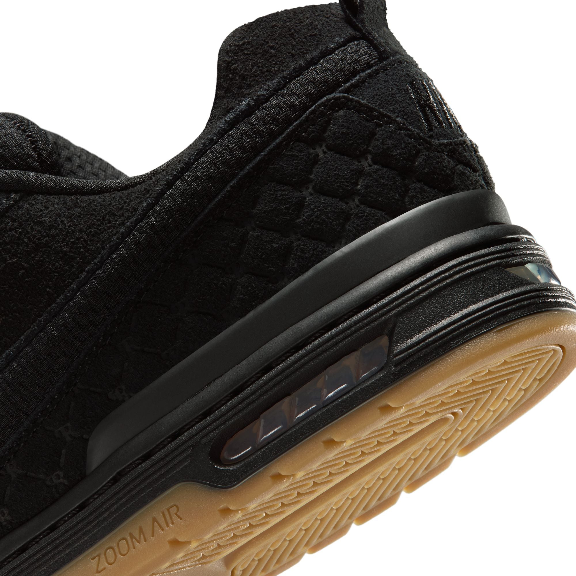 Paul Rodriguez Zoom Air Low - Black/Black-Black-Gum Light Brown