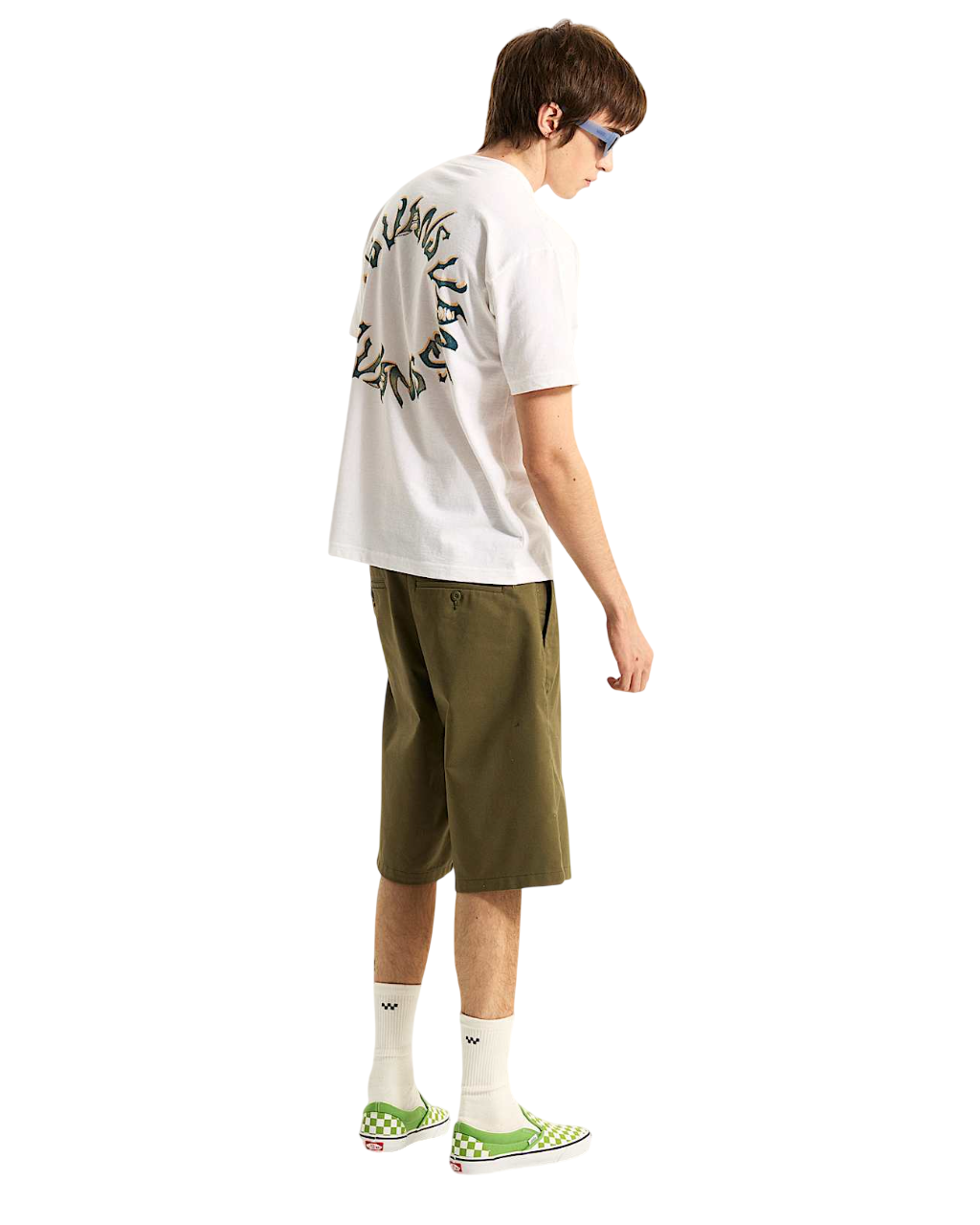 Authentic Chino Loose Shorts - Mossy Olive