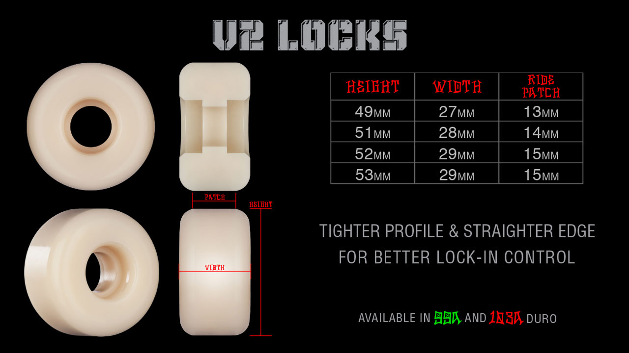 Street Tech Formula Locks V2 99A - Natural