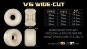 X-Formula Widecuts V6 95A Wheels - Natural