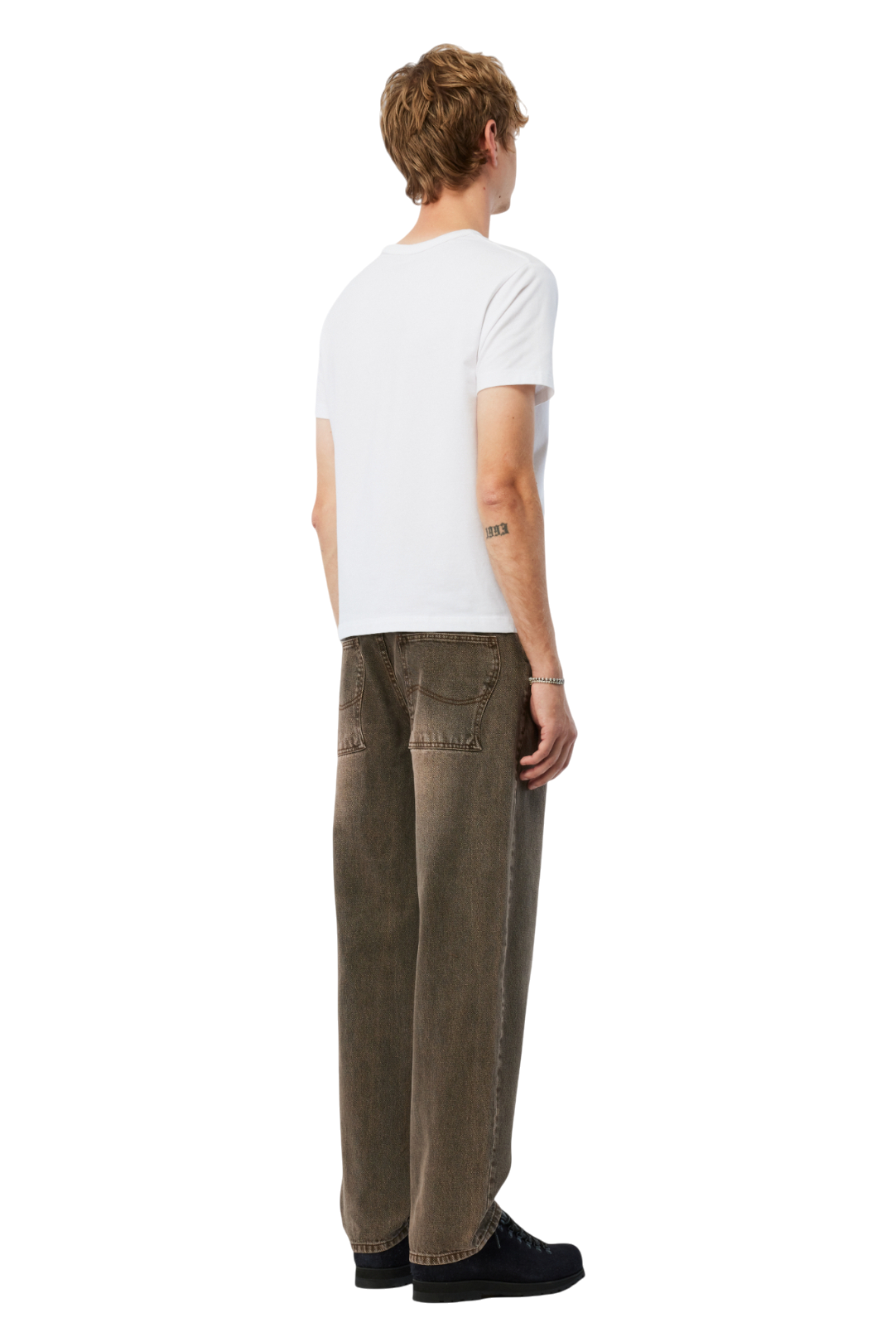 Pantalon Jean Décontracté - Marron Sablé