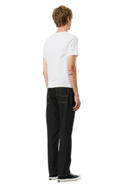 Straight Denim Pants - Black Washed