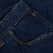 Straight Denim Pants - Indigo