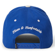 Brixton Motel Netplus Casquette Snapback - Bleu Électrique/Blanc Cassé