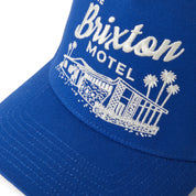 Brixton Motel Netplus Casquette Snapback - Bleu Électrique/Blanc Cassé