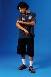 Victory Polo - Navy/Slate