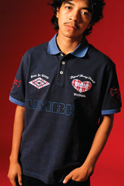 Victory Polo - Navy/Slate