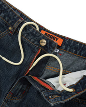 Blotch Denim Jeans - Streaky Navy
